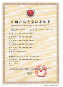 礦用產品GKG-1250/7.2